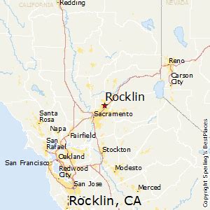 city map of rocklin ca.